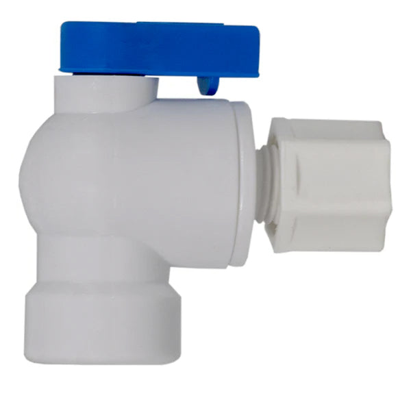 Home RO Tank Shut-Off Valve | 1/4" | DoubleSeal Tank Valve for H-S3200PW RO Water Tank