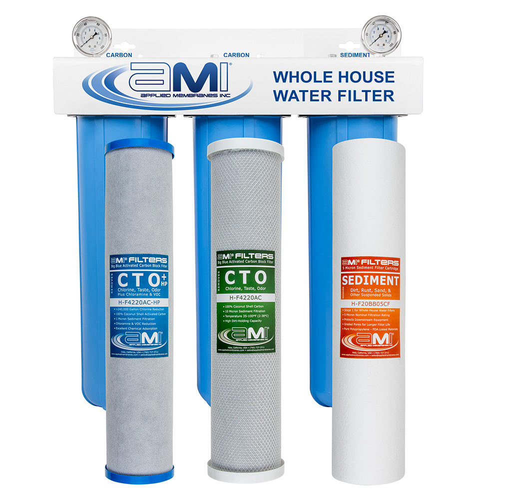 Big Blue Whole House Water Filter | Effective Chlorine Removal ...