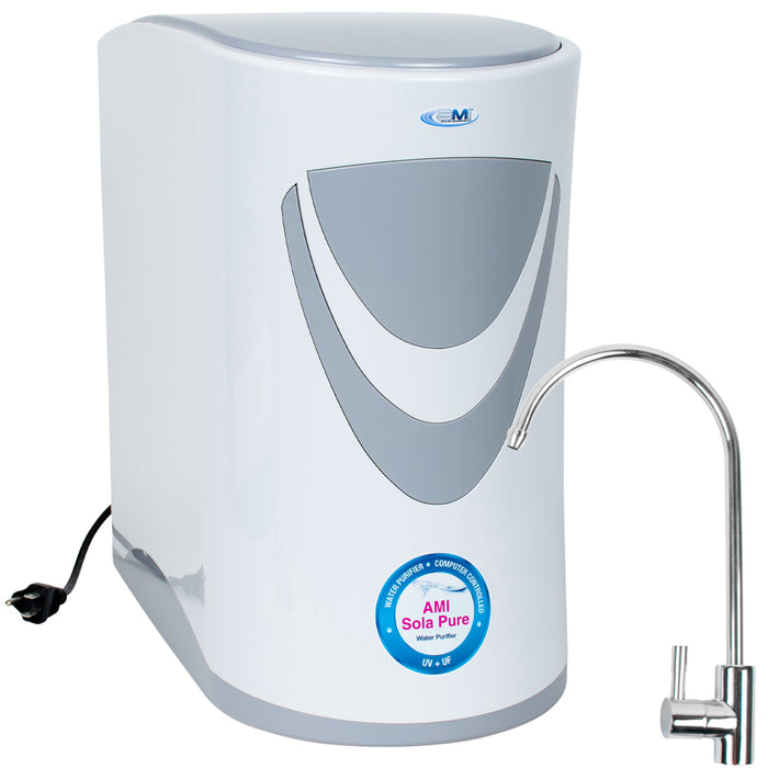 AMI Sola Pure - Ultraviolet + Ultrafiltration Complete Home Water Treatment & Disinfection System