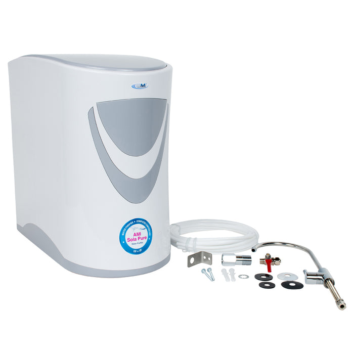 AMI Sola Pure - Ultraviolet + Ultrafiltration Complete Home Water Treatment & Disinfection System