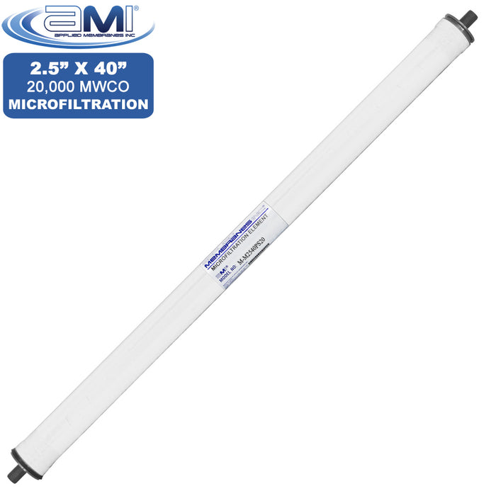 2.5" x 40" |PS Microfiltration Membrane Element | Polysulfone MF