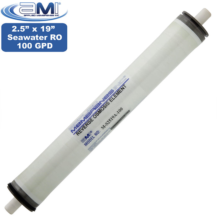 2.5"x19" | 100 gpd | Seawater RO Membrane for Village Marine Watermaker