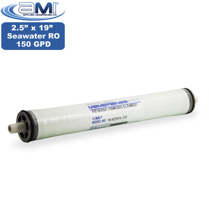 2.5"x19" | 150 gpd | Seawater RO Membrane for Village Marine Watermaker |  Replaces AquaPro 33-3000