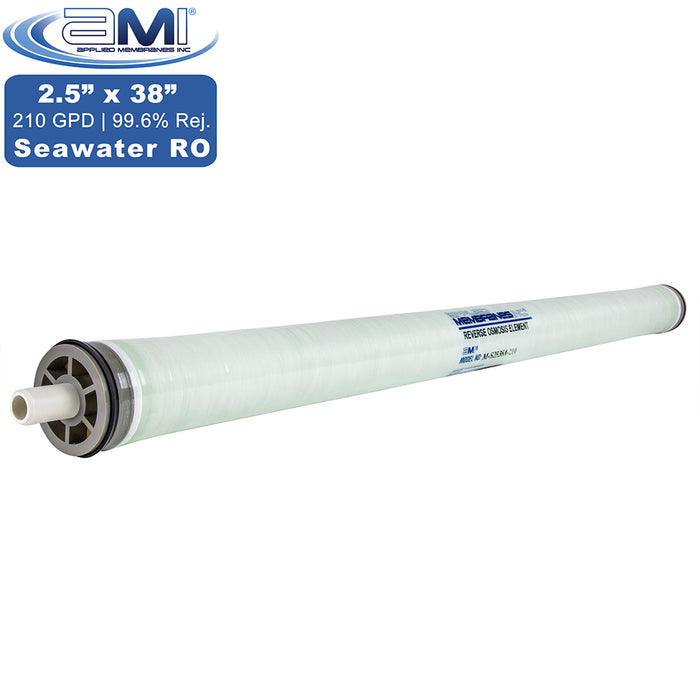 2.5"x38" | 210 gpd | RO Membrane for Village Marine Watermaker