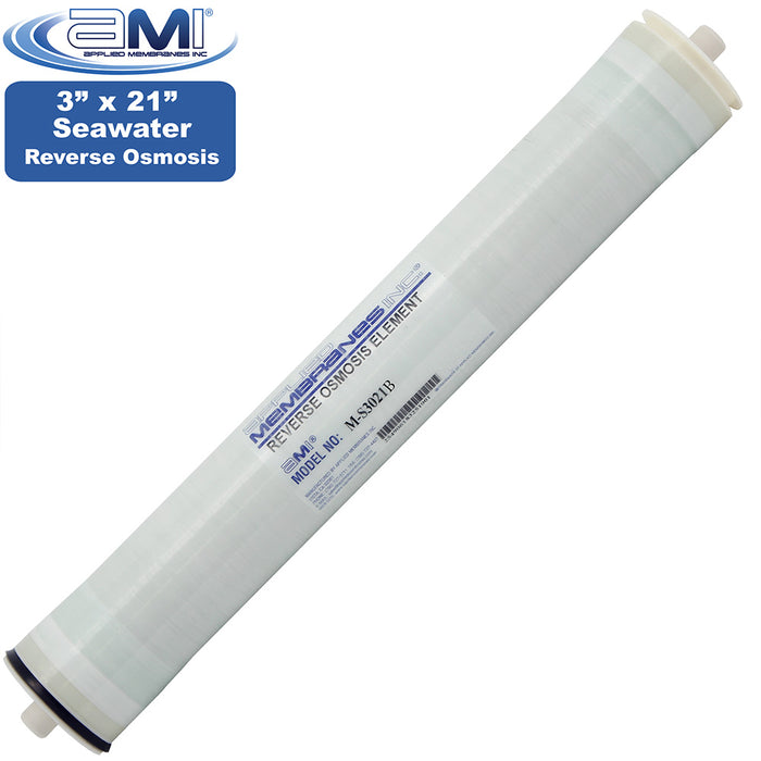 3"x21" | 450 gpd | Seawater RO Membrane for Sea Recovery Watermaker | Replaces 2724011233