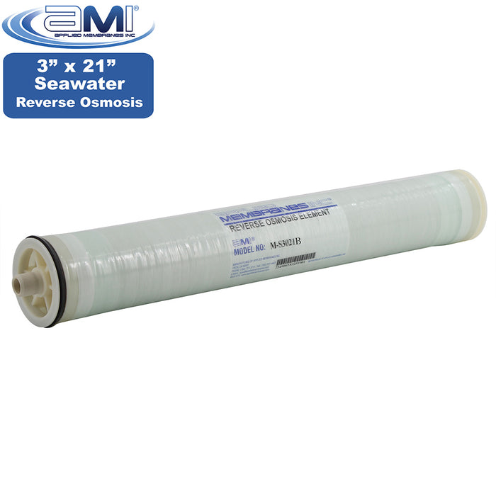 3"x21" | 450 gpd | Seawater RO Membrane for Sea Recovery Watermaker | Replaces 2724011233