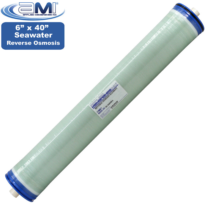 6"x40" | 2,500 gpd | Seawater RO Membrane Replacement for Aquapro 33-0036