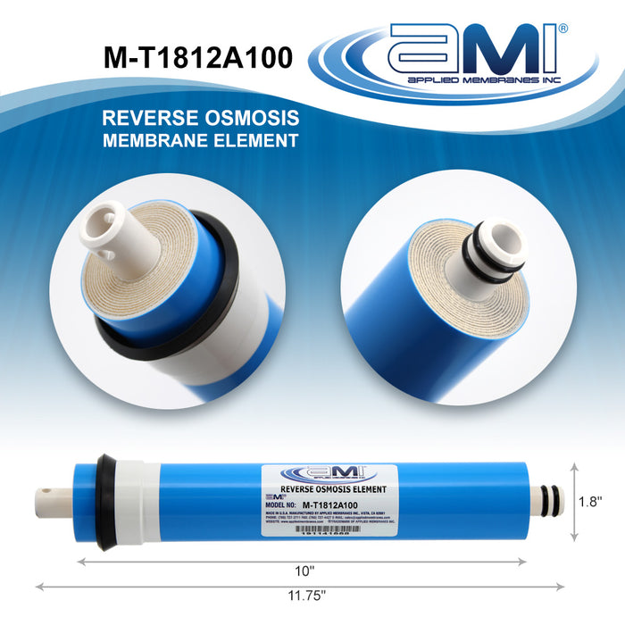 100 Gallon Per Day Home RO Membrane | AMI Membranes