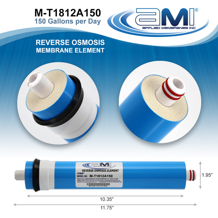 150 Gallon Per Day Home RO Membrane | AMI Membranes