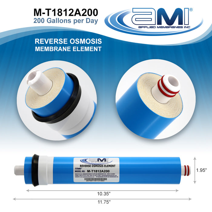 200 Gallon Per Day Home RO Membrane | AMI Membranes