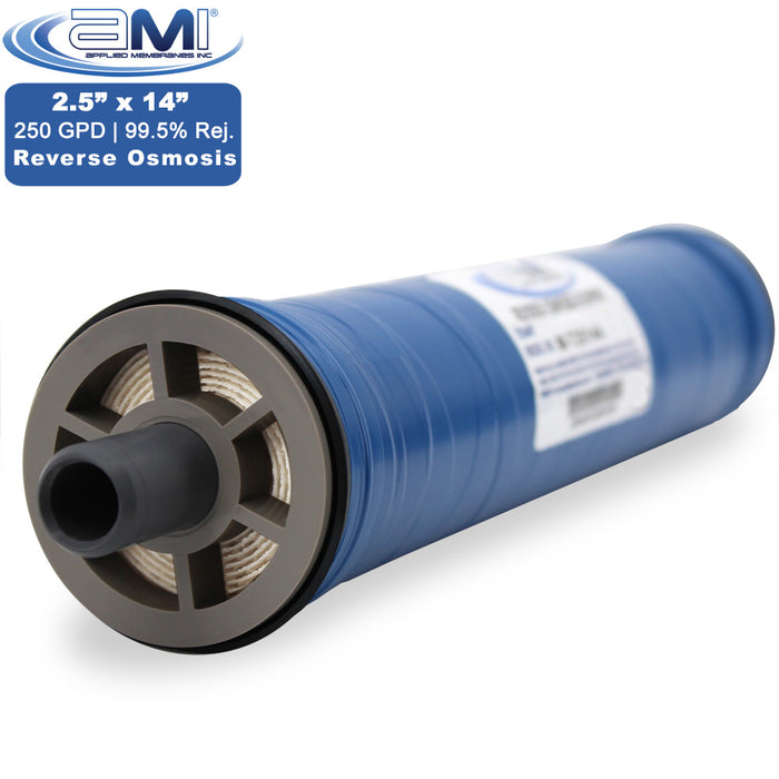 2.5” x 14” | 250 GPD High Flow Reverse Osmosis RO Membrane | Applied Membranes