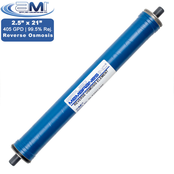 2.5” x 21” | 405 GPD High Flow Reverse Osmosis RO Membrane | Applied Membranes