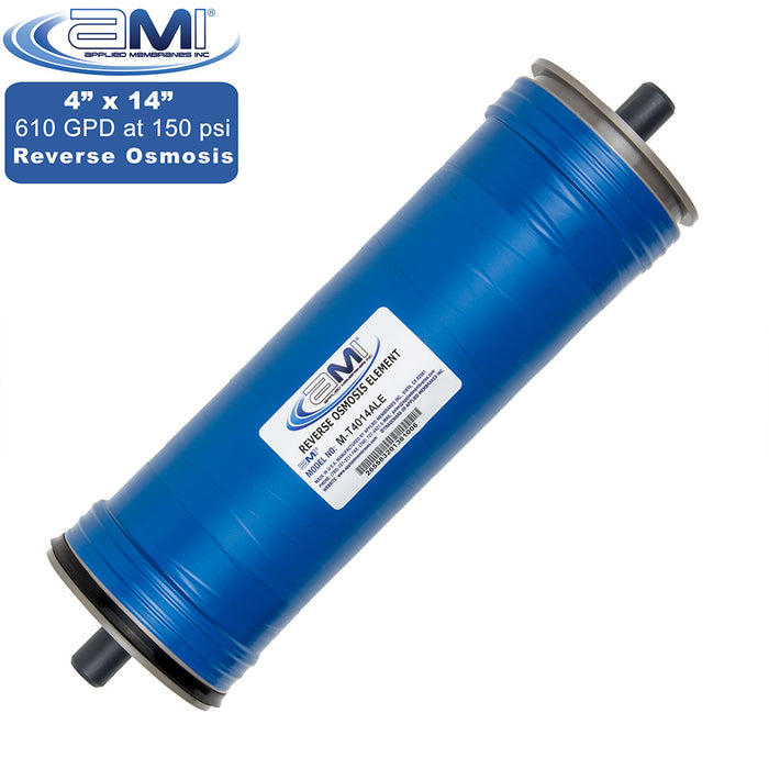4" x 14" | 610 GPD | 150 PSI | Low Energy RO Membrane | Applied Membranes
