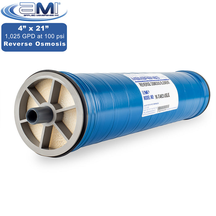 4" x 21" | 1,025 GPD | 100 PSI | XLE Extra-Low Energy RO Membrane | Applied Membranes