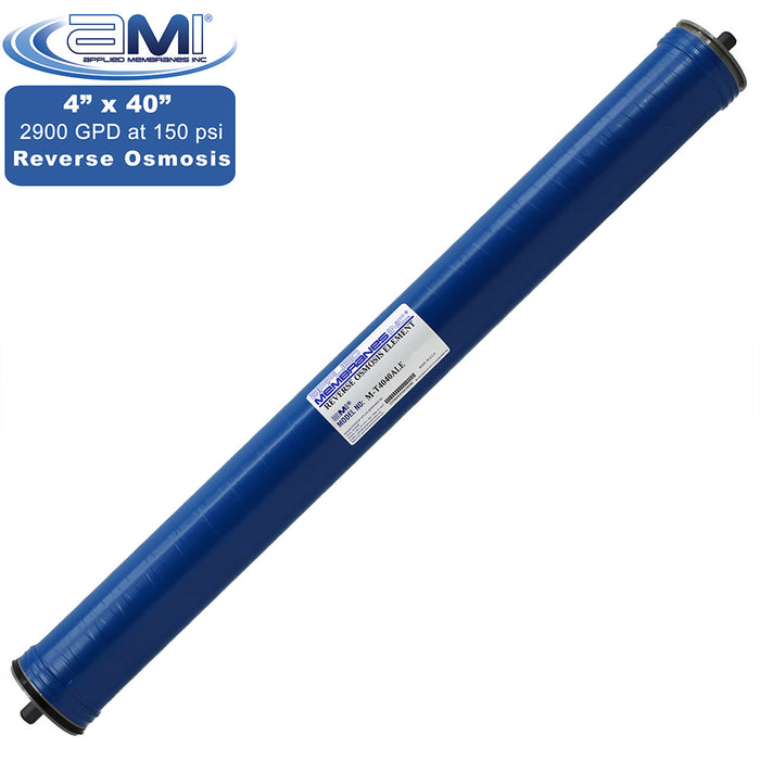 4" x 40" | 2,900 GPD | 150 PSI |  Low Energy RO Membrane | Applied Membranes