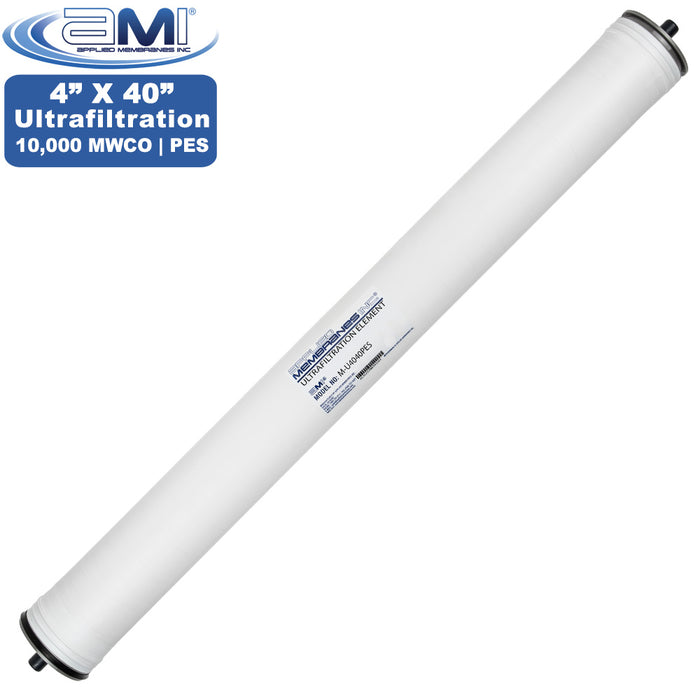 4" x 40" Ultrafiltration Membrane | Polyethersulfone (PES) UF | 10,000 MWCO