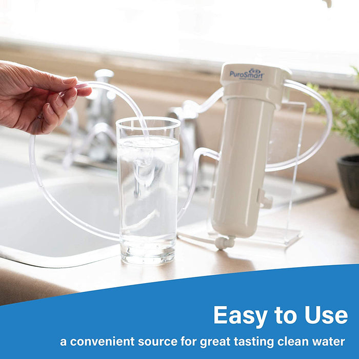 50 GPD PuroSmart  Countertop RO System | Compact Reverse Osmosis Water Treatment System