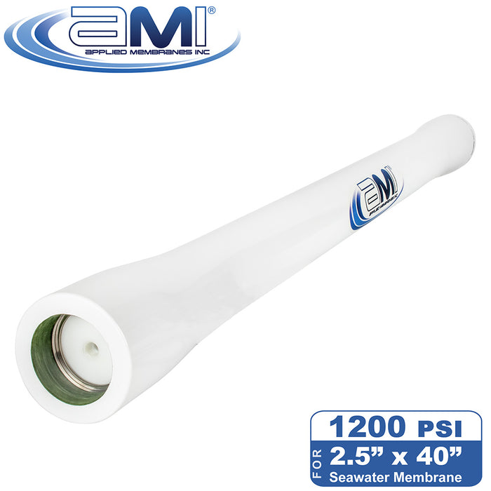 2.5" x 40" Fiberglass/FRP Seawater Membrane Housing Pressure Vessel for Watermaker