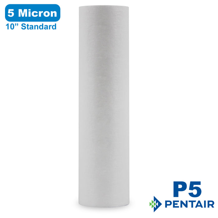 Pentek P5 |  5 Micron | 10" Standard | Pentair Water Sediment Filter Cartridge