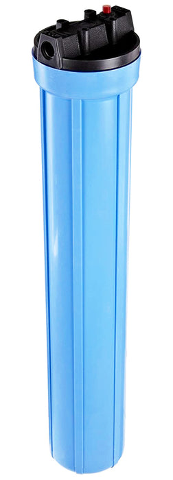 #20 Slim Line Filter Housing |  1/2" FNPT | With Pressure Relief | Fits 20" Standard Water Filter | Pentair Pentek