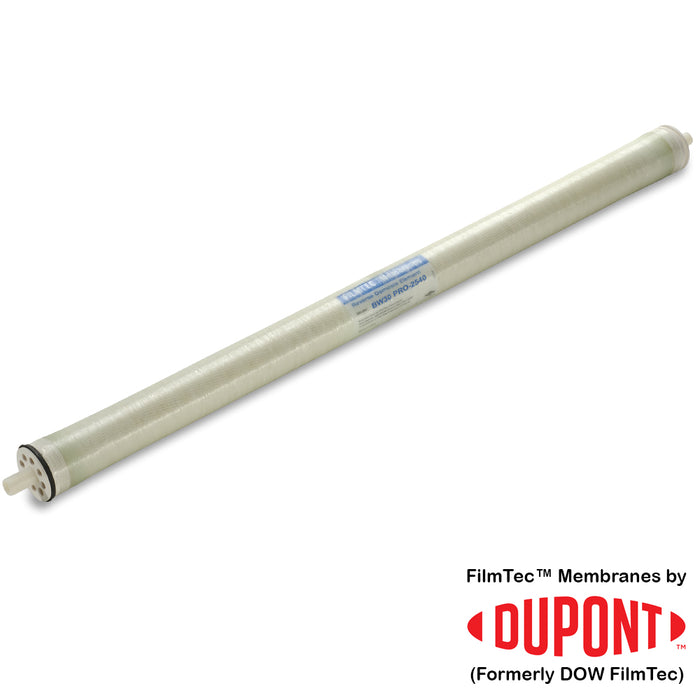 2.5"x40" | 1,000 GPD | Fiber Wrapped | DOW FilmTec RO Membrane | Replaces BW30-2540