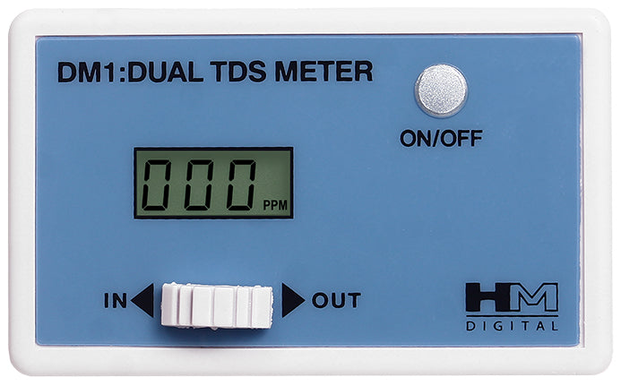 DM-1 In & Out digital display TDS Tester | Inline TDS Meter | HM Digital