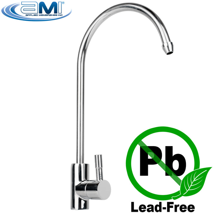 AMI Designer RO Faucet | Long Reach | Chrome | Non Airgap