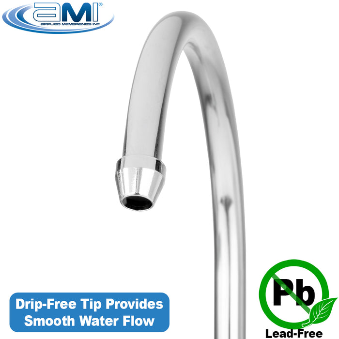 AMI Designer RO Faucet | Long Reach | Chrome | Non Airgap