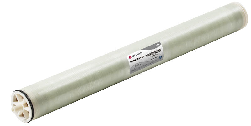 4"x40" Brackish Water | 2,500 GPD | 150 psi | 99.5% Rej | 85 ft2 | LG Chem RO Membrane