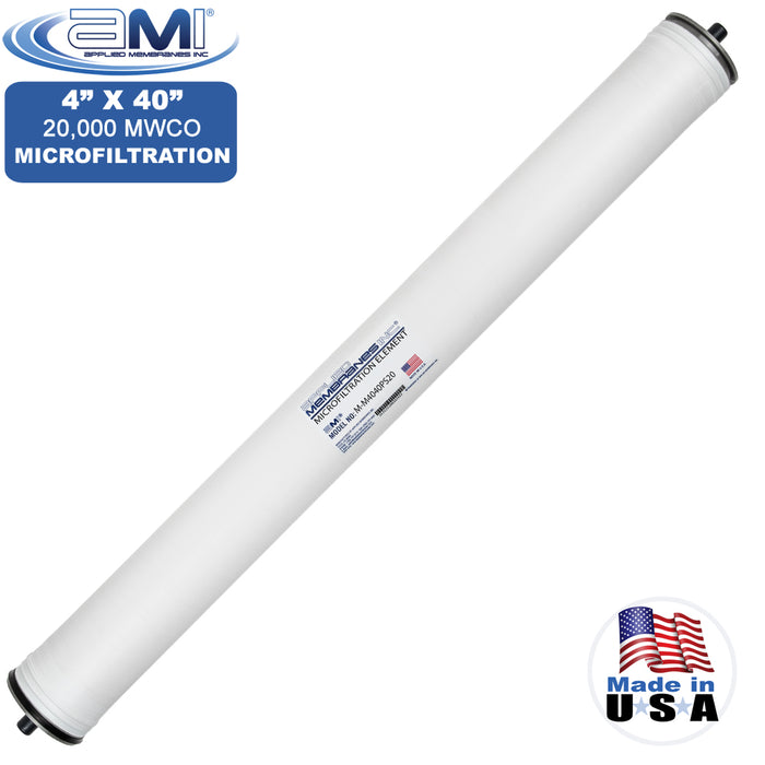 4" x 40" |PS Microfiltration Membrane Element | Polysulfone MF