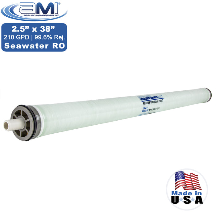 2.5"x38" | 210 gpd | RO Membrane for Village Marine Watermaker