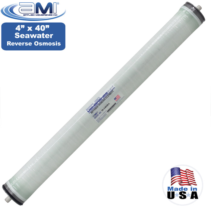 4"x40" | 1950 GPD | 99.6% Salt Rejection | Seawater RO Membrane | Applied Membranes