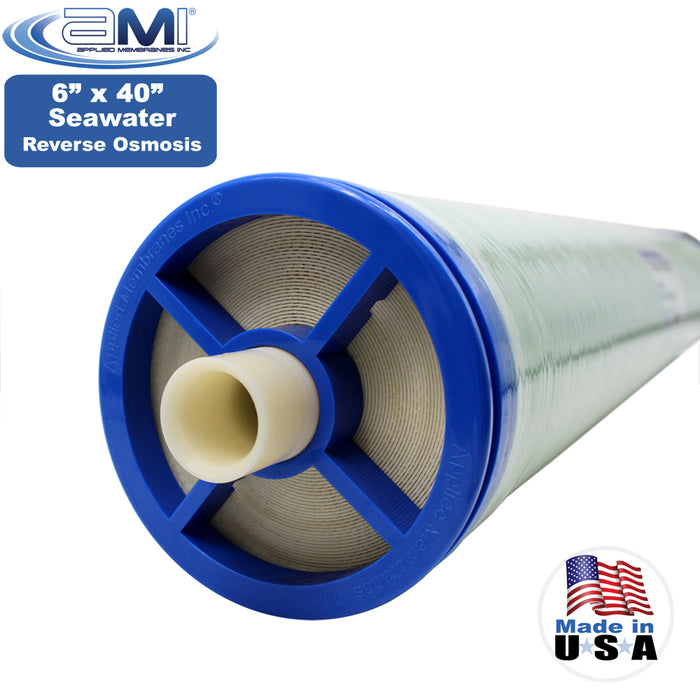 6"x40" | 2,500 gpd | Seawater RO Membrane Replacement for Aquapro 33-0036