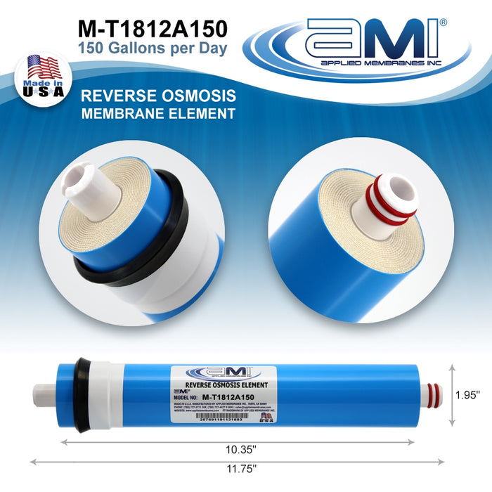 150 Gallon Per Day Home RO Membrane | AMI Membranes