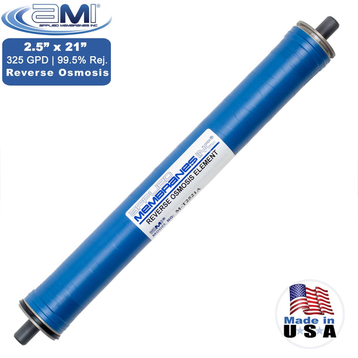 2.5" x 21" | 325 GPD Commercial Reverse Osmosis RO Membrane | Applied Membranes