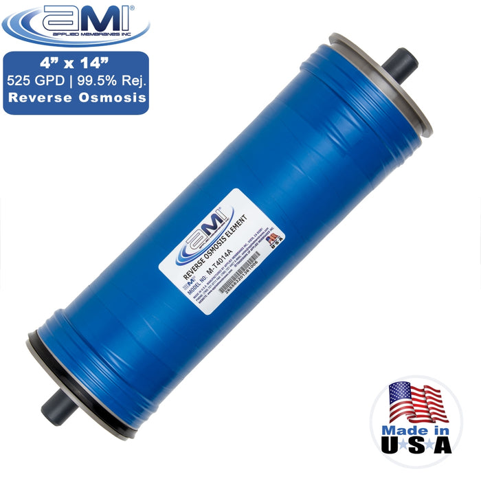 4" x 14" | 525 GPD Commercial Reverse Osmosis RO Membrane | Applied Membranes (Replaces TW30-4014)