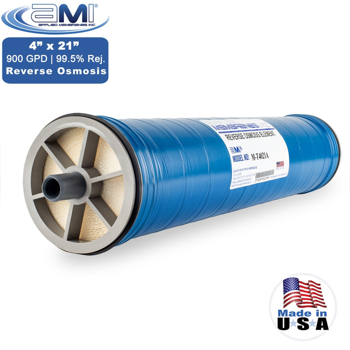 4" x 21" | 900 GPD Commercial Reverse Osmosis RO Membrane | Applied Membranes