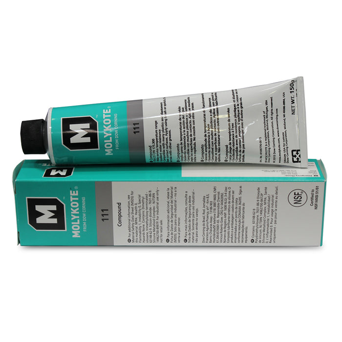 Molykote 111 (DOW Corning 111) High Grade Silicon Lubricant for Water Filter Systems | 5 oz Tube