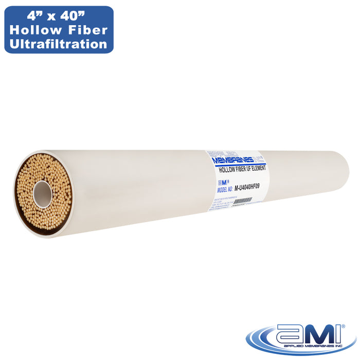 4"x40" Hollow Fiber UF 0.9 Membrane Element (1,300 to 3,900 GPD)