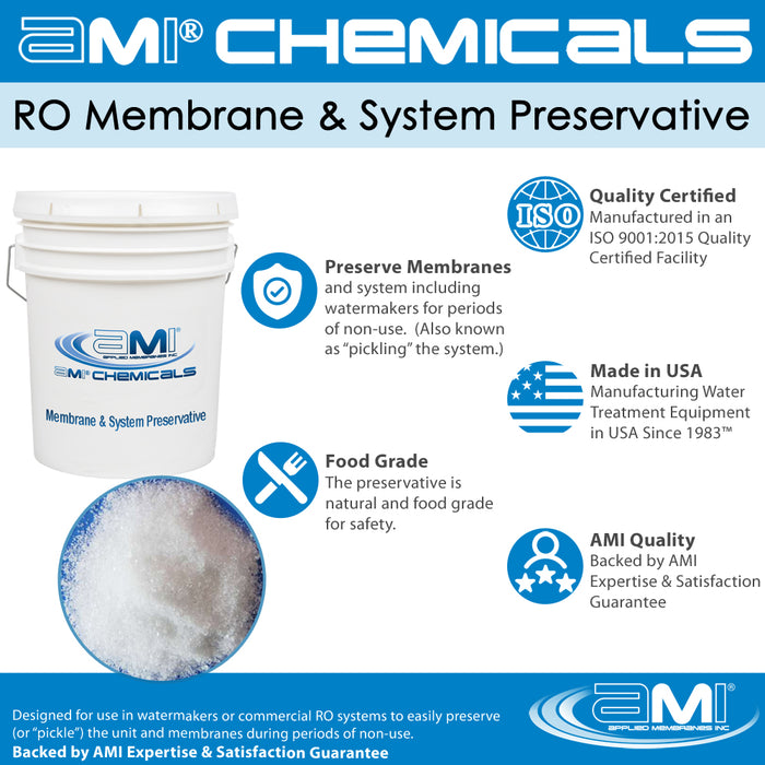 RO Membrane and System Preservative AM-88, 5 lb container