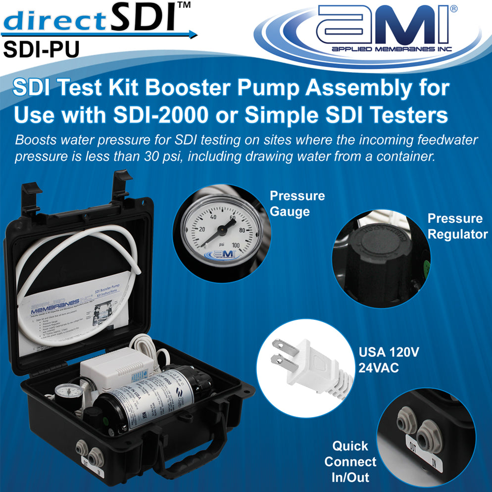 SDI-PU Booster Pump for Silt Density Index Test Kit for SDI Testing ...