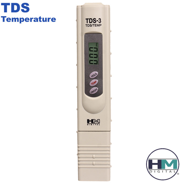 TDS Meter | Tests  0-9990 ppm Total Dissolved Solids in Water | Pocket-Size | HM Digital