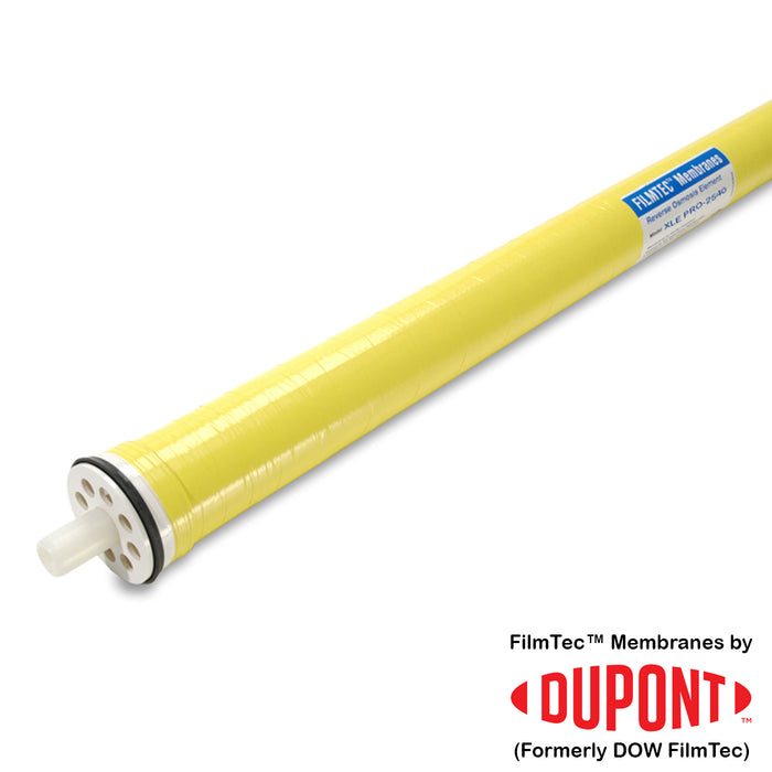 2.5"x40" | 1200 GPD | Extra-Low Energy 125 psi | Tape Wrap | FilmTec Membrane | Replaces XLE-2540