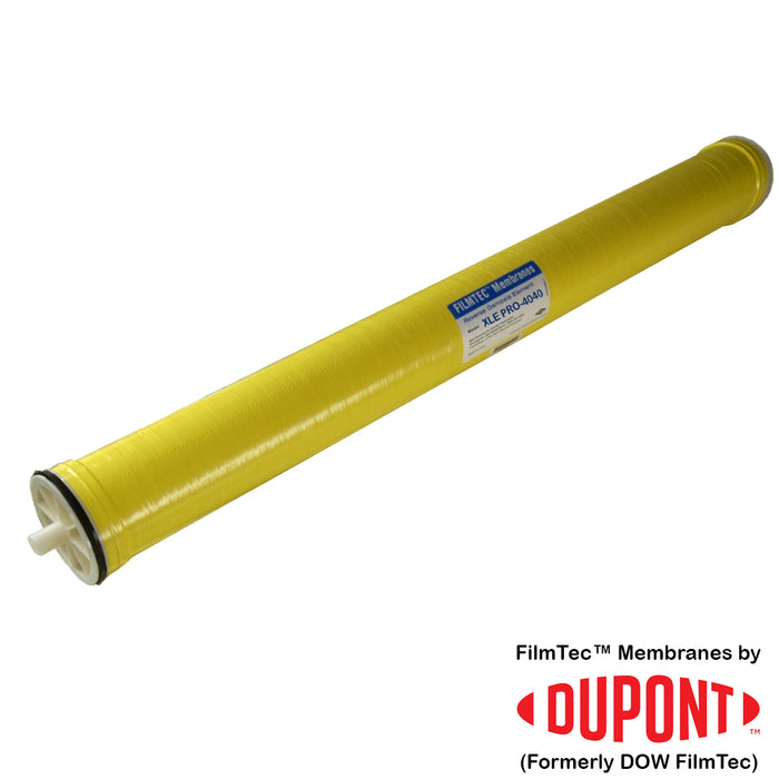 4"x40" | 2,750 GPD | Low Energy | Tape Wrap | FilmTec Membrane | Replaces XLE-4040