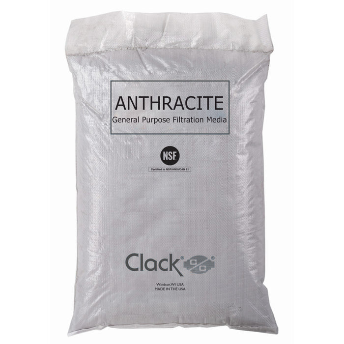 Anthracite Media for Sediment Filtration Water Treatment | #1 1/2 Anthracite |  1 cu.ft. | A8030