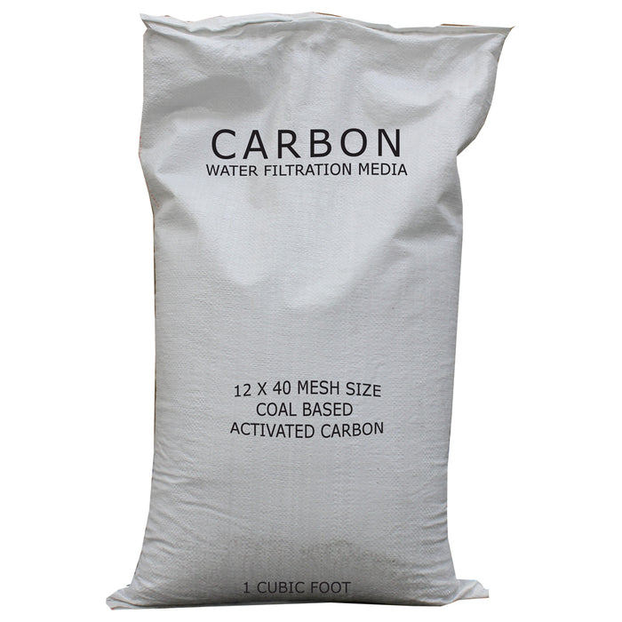 Carbon Media | Coal Based | 12x40 Mesh | For Water Filtration  |1 cu.ft.