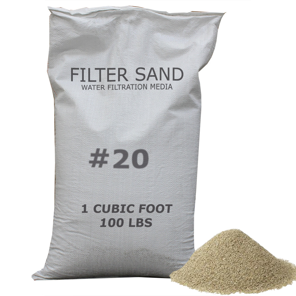 Filtered Sand Color Replacement Filter Sand for Multi-Media Backwash Water Filter | 1 cf ...