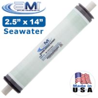 M-S2514A RO Seawater Membrane for WaterMaker or Seawater Desalination System 25x14 Applied Membranes SWRO Replaces SW30-2514