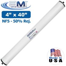 4x40 Nanofiltration Membrane | NF 50| 50% Salt Rejection | Applied Membranes M-N4040A5
