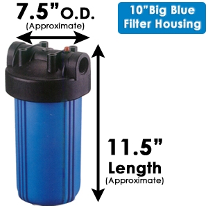 Fits 10" Big Blue (#10 Big Blue #10BB) Filter Housing